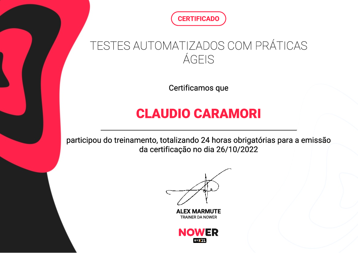 Certificado K21